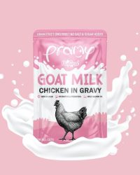 Pramy 滅菌山羊奶 + 鮮嫩雞肉 (貓用) 60g