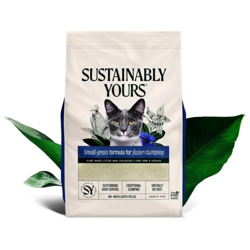 Sustainably Yours Clumping Cat Litter (Fine Grain) 13lb 1