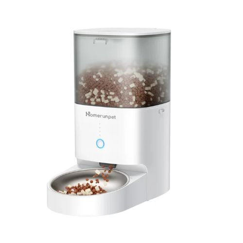 homerunPET Pet Feeder - Mobile APP Control (PF20-01) 寵物智能遠程餵食器 (含不鏽鋼餵食碗)