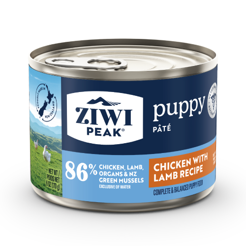 (原箱12罐優惠) Ziwi Peak 巔峰 Wet Chicken With Lamb Recipe 雞肉配羊肉幼犬配方鮮肉罐 170g