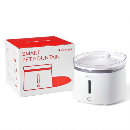 [香港正品行貨, 香港總代理半年保養]homerunPET Pet Fountain - Wireless Pump (WF20) 三代無線水泵寵物飲水機