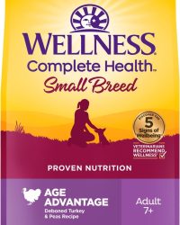 Wellness Complete Health Small Breed Senior 小型老犬火雞碗豆配方狗糧 4lbs
